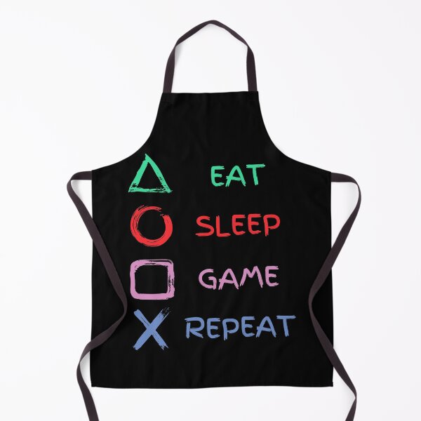 Item preview, Eat Sleep Game Repeat designed and sold by vibrantyy.