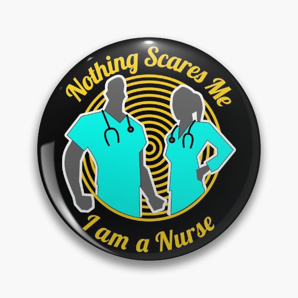 Item preview, Nothing Scares Me I am a Nurse designed and sold by Henry Leib.