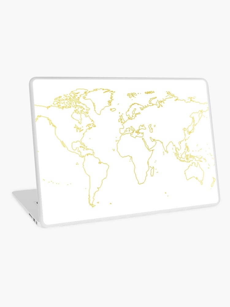 Coque Macbook Air 13 Carte du Monde - La Carte Du Monde