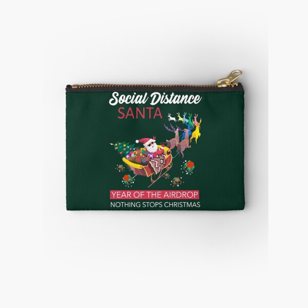 Item preview, Social Distance Santa, Pandemic Christmas designed and sold by sableandshadow.