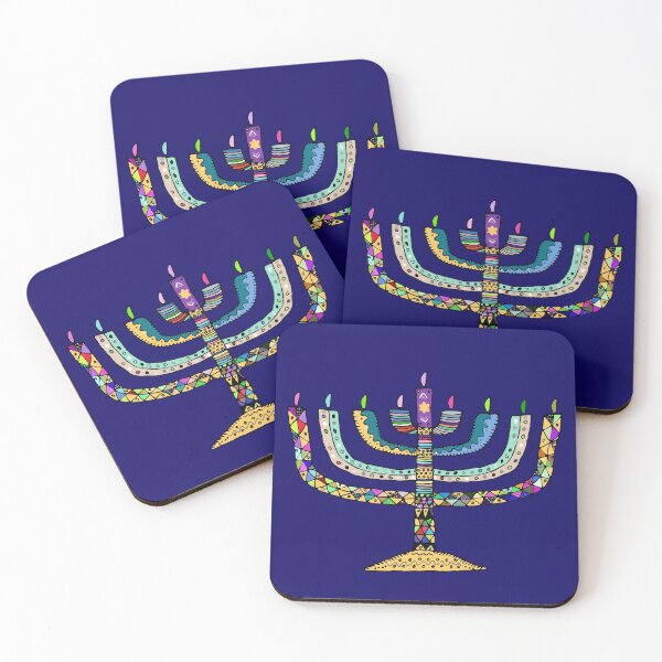 Item preview, Happy Hanukkah, Happy Hanukkah Face Mask, Happy Hanukkah Menorah, Jewish Gift, Happy Hanukkah Gift,  designed and sold by prteacool.