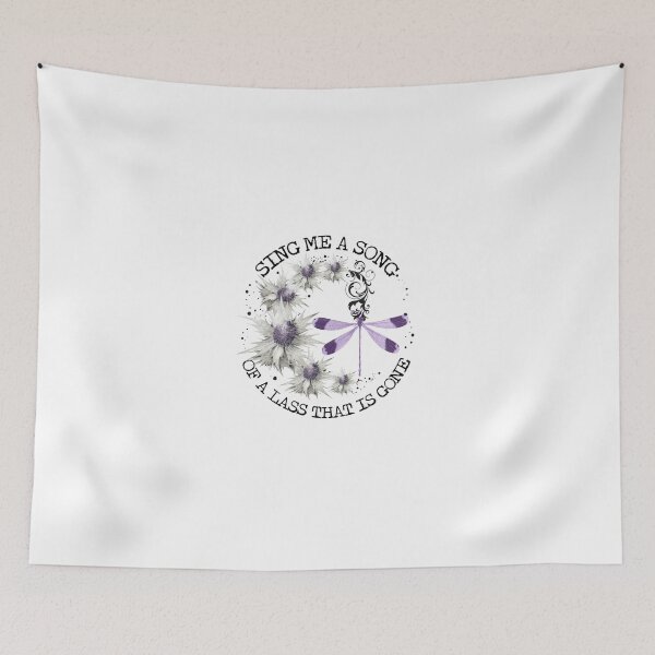 Item preview, Sing Me A Song Of A Lass That Is Gone Lavender Thistle designed and sold by CoxxDaniel.