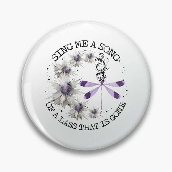 Item preview, Sing Me A Song Of A Lass That Is Gone Lavender Thistle designed and sold by CoxxDaniel.