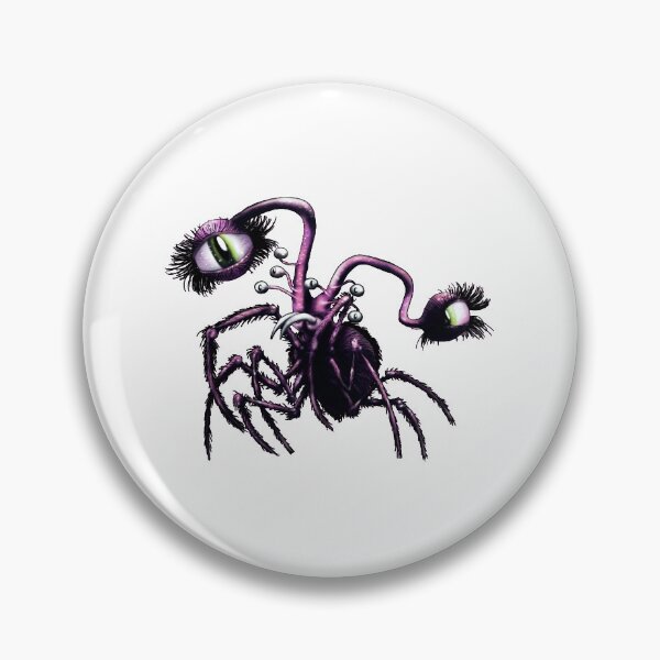 Item preview, Jeffery the Big-Eyed Spider Purple designed and sold by iduzarts.