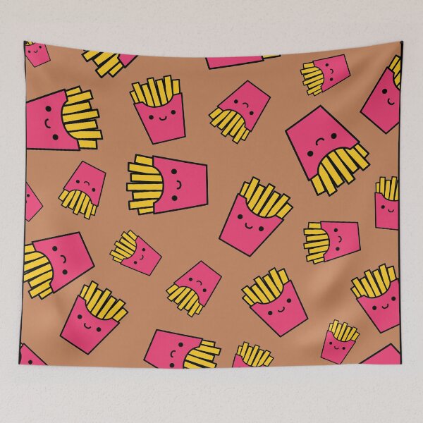 Item preview, Colorful Cute French Fries Pattern designed and sold by SoloTravelerSt.