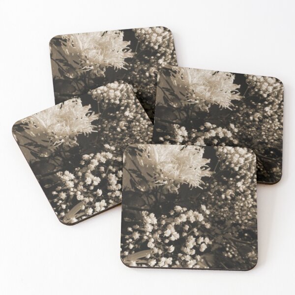 Item preview, Sepia Flowers designed and sold by EarthArtDesigns.