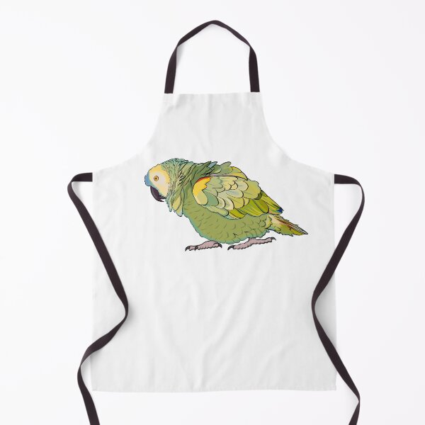 Item preview, Puffed Blue Fronted Amazon Parrot designed and sold by Zurickdesigns.