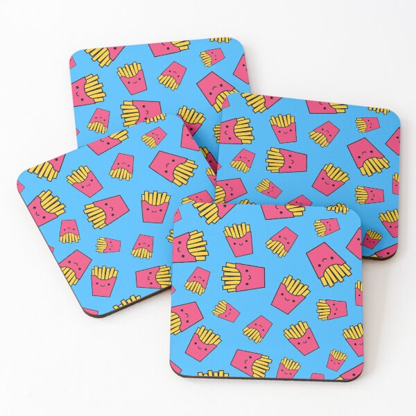 Item preview, Colorful Cute French Fries Pattern designed and sold by SoloTravelerSt.