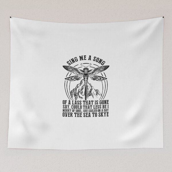 Item preview, Outlander Theme Sing Me A Song Of A Lass That Is Gone Dragonfly designed and sold by CoxxDaniel.