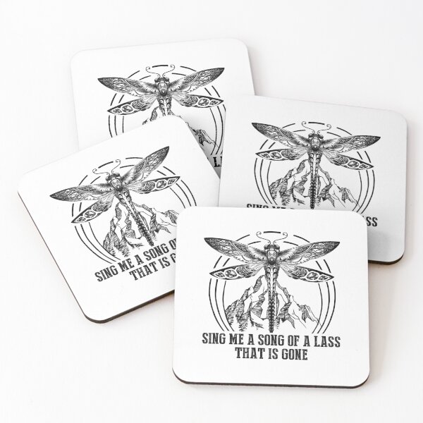 Item preview, Outlander Theme Sing Me A Song Of A Lass That Is Gone Dragonfly designed and sold by CoxxDaniel.