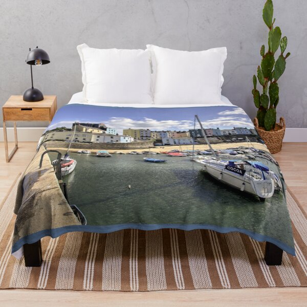 Item preview, Tenby Harbour Beach designed and sold by hawkie.