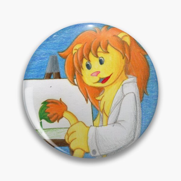 Item preview, Artie the Art Lion designed and sold by litefoot13.