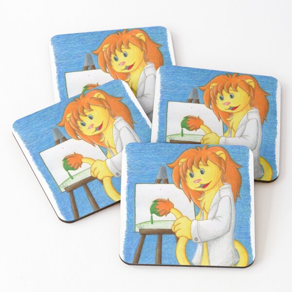 Item preview, Artie the Art Lion designed and sold by litefoot13.