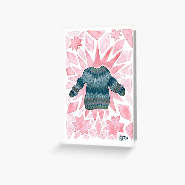Horrible Jumper Season Greeting Card