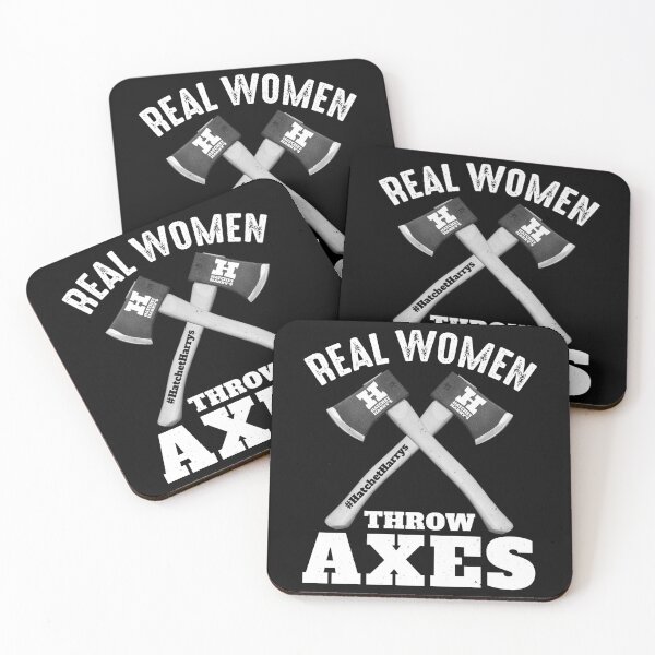 Item preview, Real women throw axes - Axe Throwing  designed and sold by HatchetHarrys.