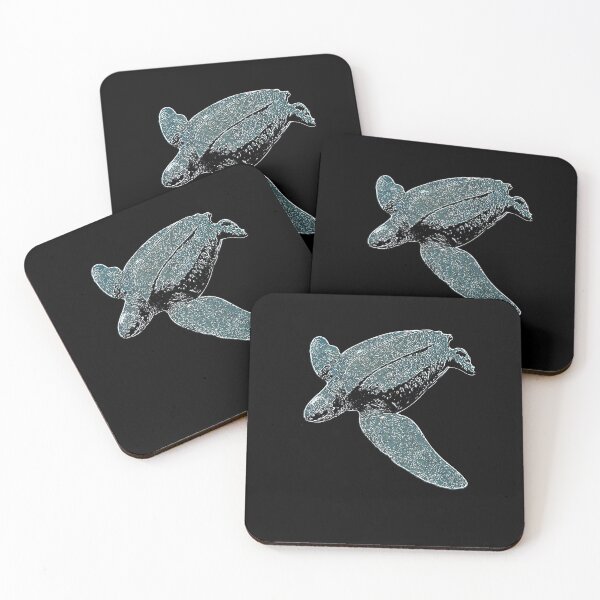 Item preview, Leatherback Sea Turtle White Alternate Print designed and sold by designsasstultd.
