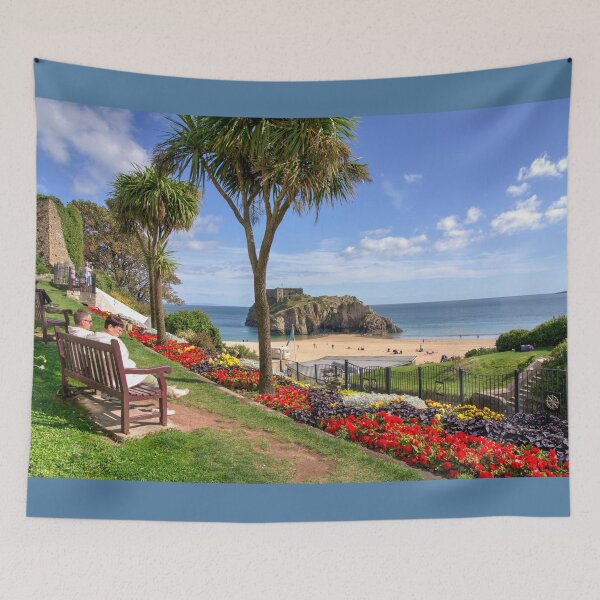 Item preview, Summer sun at Tenby  designed and sold by hawkie.