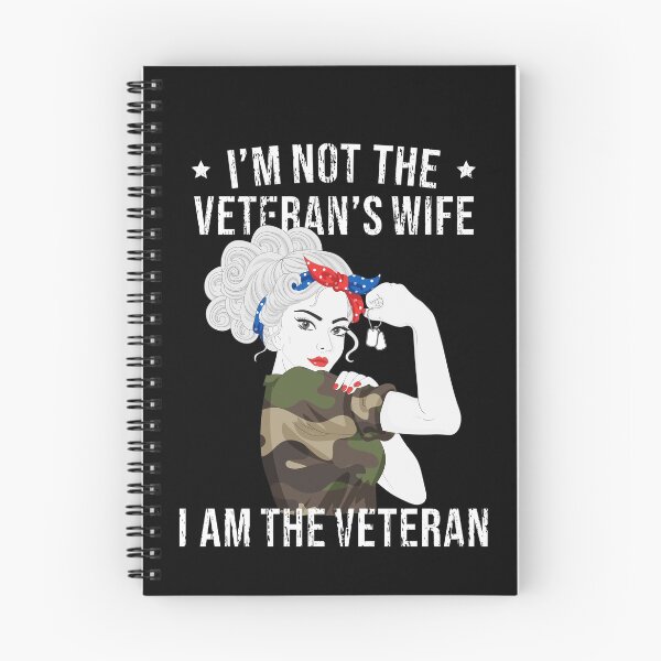 Item preview,  For The Honor Of Woman Veteran - I'm Not The Veteran's Wife I'm The Veteran - Veterans Gift designed and sold by yeknow.