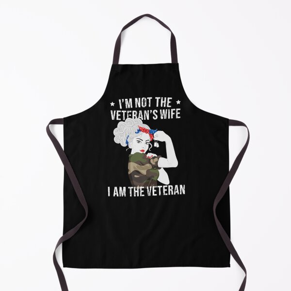 Item preview,  For The Honor Of Woman Veteran - I'm Not The Veteran's Wife I'm The Veteran - Veterans Gift designed and sold by yeknow.