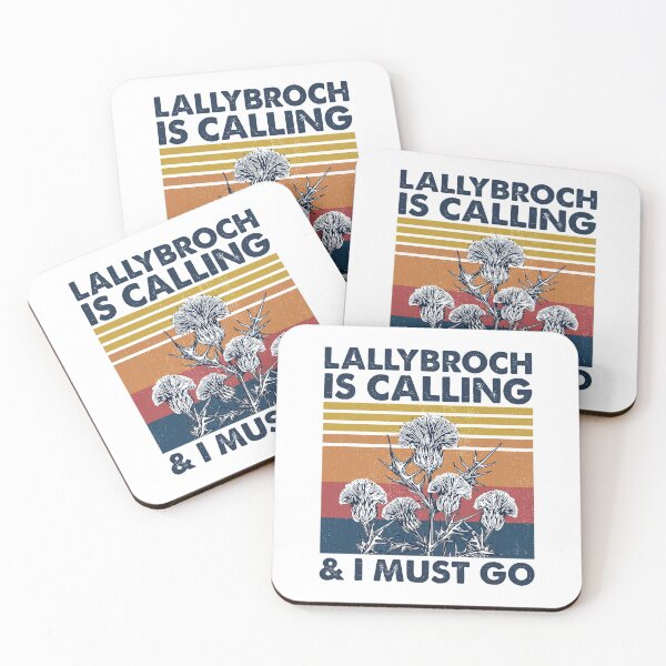 Item preview, Outlander Theme Lallybroch Is Calling And I Must Go Thistle designed and sold by CoxxDaniel.