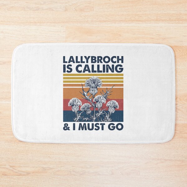 Item preview, Outlander Theme Lallybroch Is Calling And I Must Go Thistle designed and sold by CoxxDaniel.