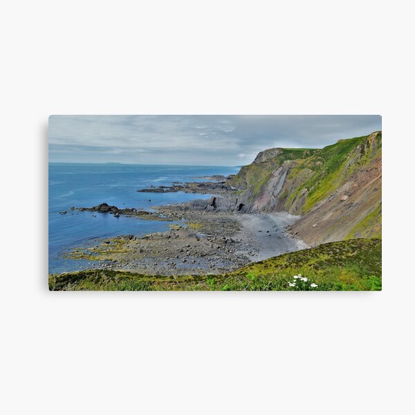 Item preview, Approaching Morwenstow on the South West Coast Path, Cornwall, England designed and sold by Emma Kimberley.