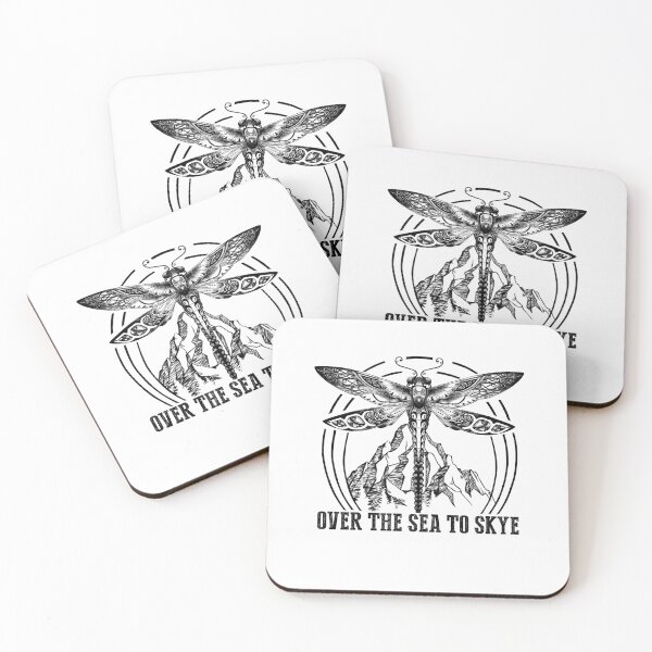 Item preview, Outlander Theme Over the sea to Skye Dragonfly designed and sold by CoxxDaniel.