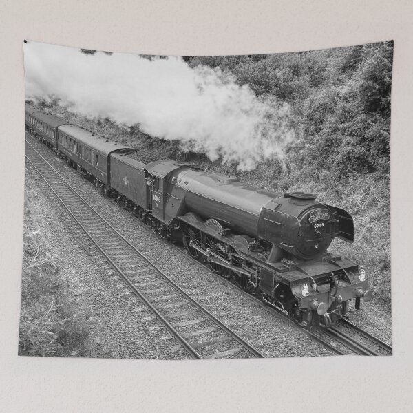 Item preview, The Flying Scotsman - Black and White designed and sold by Steve H Clark.