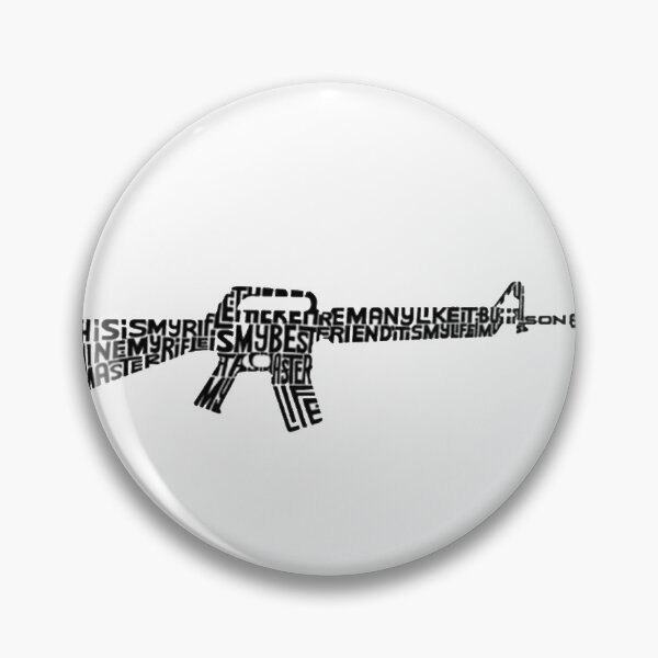 Item preview, Riflemans Creed on M16 designed and sold by Chocolate Milk.