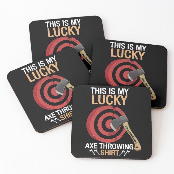 Item preview, This is my lucky Axe Throwing shirt designed and sold by HatchetHarrys.