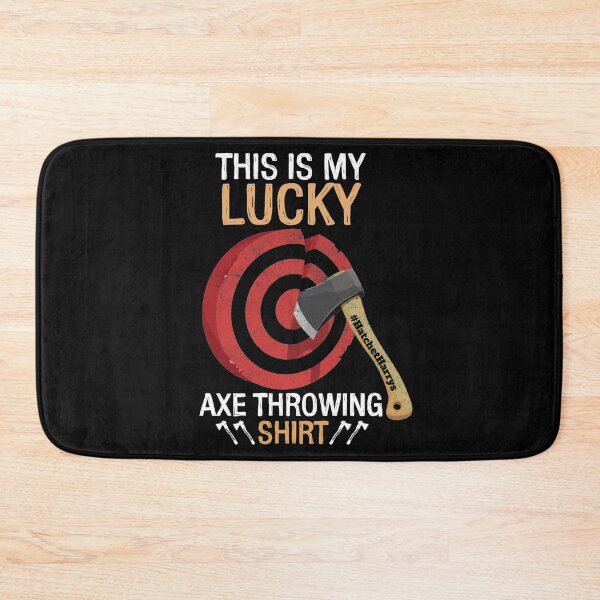 Item preview, This is my lucky Axe Throwing shirt designed and sold by HatchetHarrys.