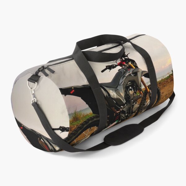 Item preview, CRF Motorcycle With Rainbow Background designed and sold by cafenaturepix.