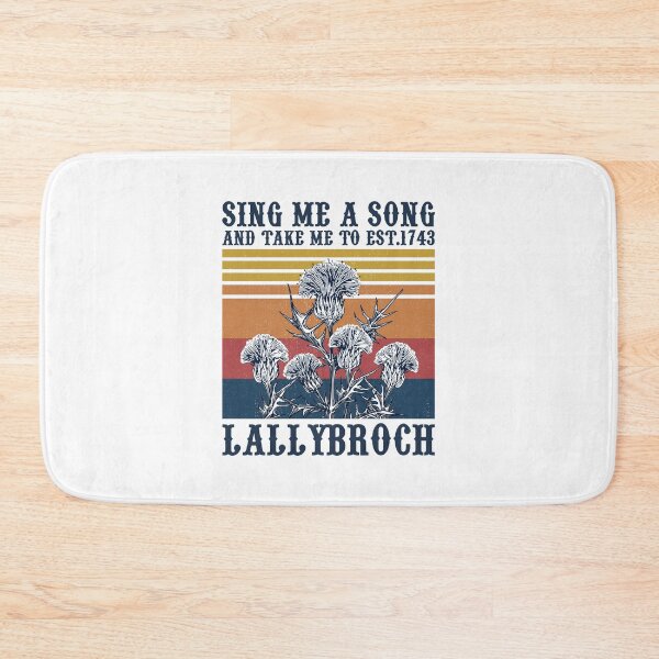 Item preview, Outlander Theme Sing Me A Song And Take Me To Est 1974 Lallybroch Thistle designed and sold by CoxxDaniel.