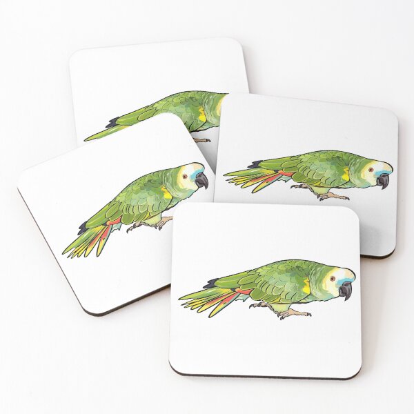 Item preview, Ornery Blue Fronted Amazon Parrot designed and sold by Zurickdesigns.