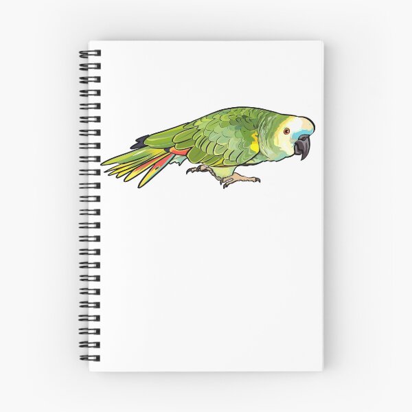 Item preview, Ornery Blue Fronted Amazon Parrot designed and sold by Zurickdesigns.