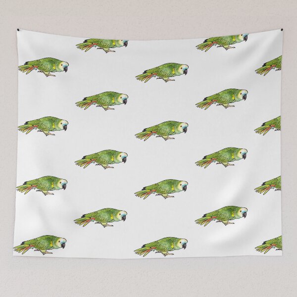 Item preview, Ornery Blue Fronted Amazon Parrot designed and sold by Zurickdesigns.