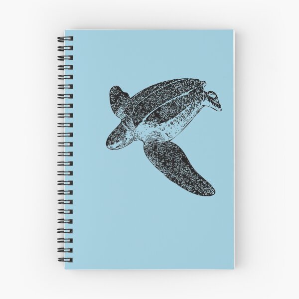 Item preview, Leatherback Sea Turtle Black Print designed and sold by designsasstultd.