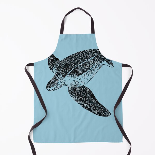 Item preview, Leatherback Sea Turtle Black Print designed and sold by designsasstultd.