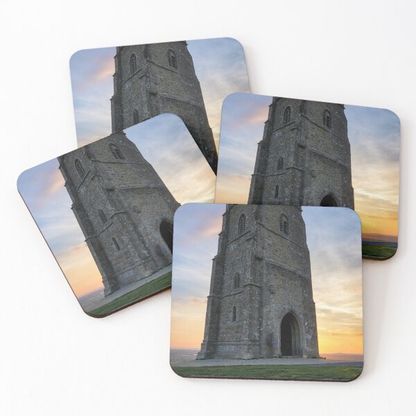 Item preview, Sunset St Michael's Tower, Glastonbury Tor designed and sold by VnGphoto.