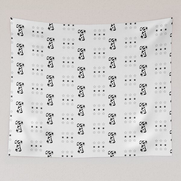 Item preview, monogram T cowprint designed and sold by Hungry Hungry  Buffalo.