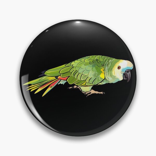 Item preview, Ornery Blue Fronted Amazon Parrot designed and sold by Zurickdesigns.