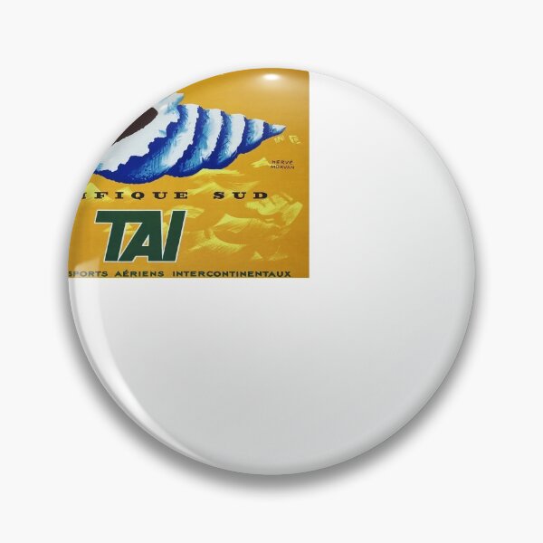 Item preview, retro iconic TAI Pacifique Sud designed and sold by CorasPosters.