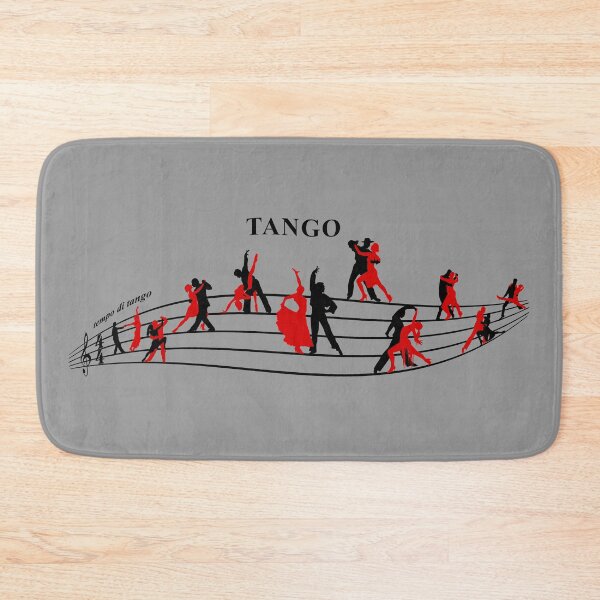 Item preview, BAILARINES DE TANGO EN EL PERSONAL DE MÚSICA designed and sold by KoolDsignsDANCE.
