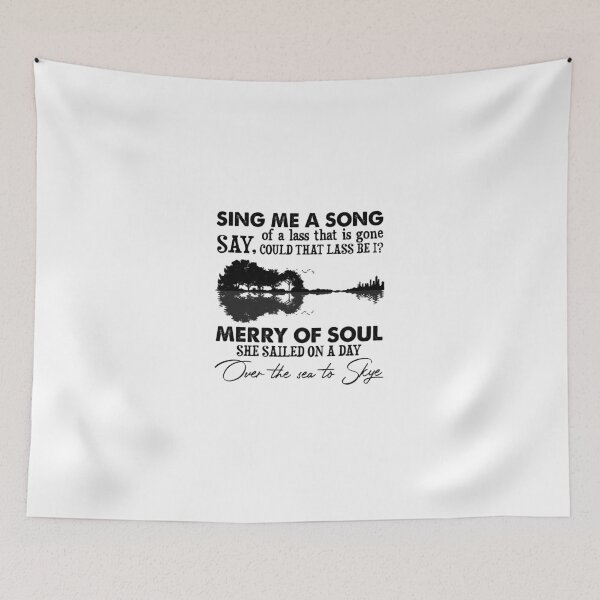 Item preview, Outlander Sing Me A Song Of A Lass That Is Gone Black Guitar designed and sold by CoxxDaniel.