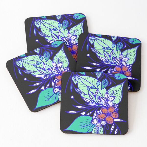 Item preview, Flores tropicales Tiempo de surfista de verano designed and sold by Libedlulo Design Studio.