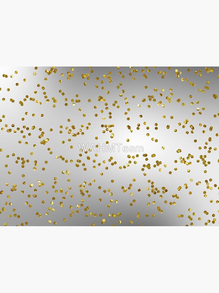 Silver Grey with Gold Glitter by WAHMTeam