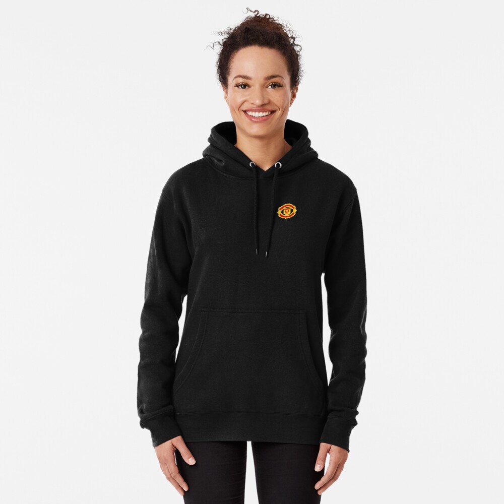 "Manchester United" Pullover Hoodie by bhyjr Redbubble