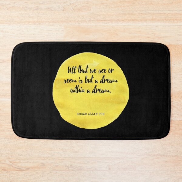 Item preview, Edgar Allan Poe - All that we see or seem is but a dream within a dream. designed and sold by SocraticQuotes.