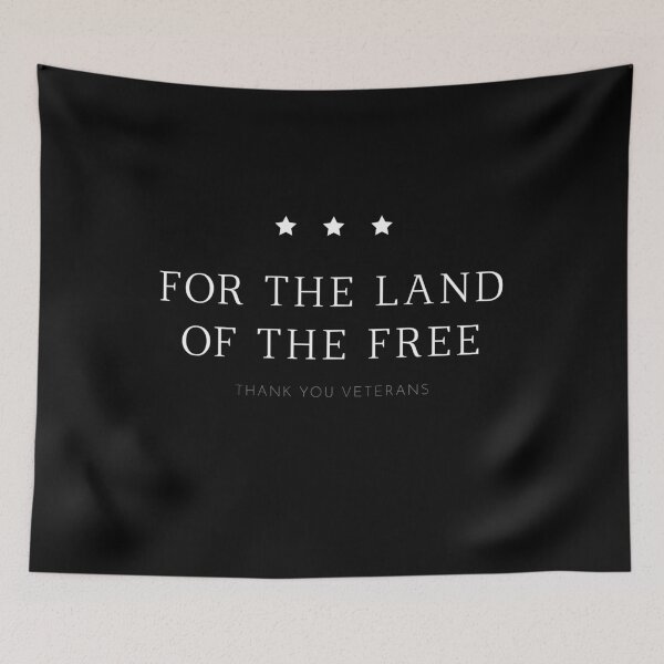 Item preview, For The Honor Of Veterans - For The Land Of The Free - Veterans Gift designed and sold by yeknow.