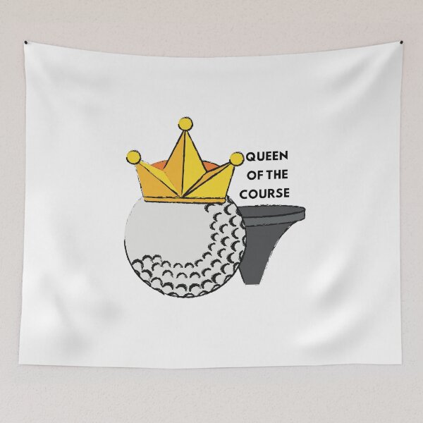 Item preview, Queen of the course - golf mom wife daughter sister Women Apparel Perfect Disc Gift humor funny designed and sold by CJCTEES.